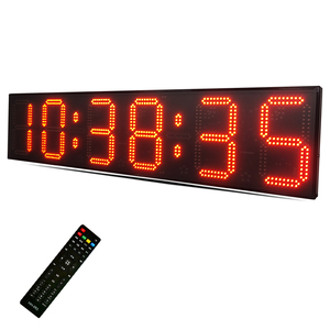Goakgaan marchio di grandi dimensioni digitali NTP GPS orologio esterno a parete a LED schermo con un conto alla rovescia Timer DAP - Product Image 5