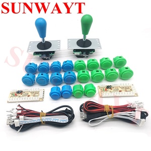 Kit de Arcade de 2 jugadores con cero retardo, codificador USB para PC, Mando de Joystick Arcade de 5 pines y kit de botón pulsador para máquina de Arcade Mame - Product Image 2