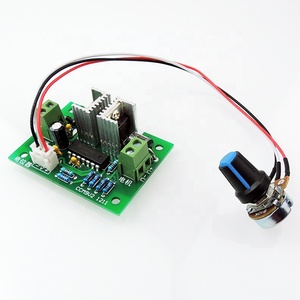 Taidacent 12 Volt DC <strong>Motor</strong> Speed <strong>Control</strong> PCB B100K Potentiometer DC <strong>12V</strong> 24V 3A 6A PWM <strong>Motor</strong> Controller - Product Image 2