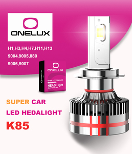 10000Lm 100W OEM LED araba far K85 H4 Bi Led Lens için projektör ışık ampul yüksek güç lazer Led far araba - Product Image 2