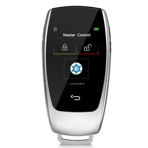 Universal Smart LCD Keyless Go Bloqueo automático/Desbloqueo Ventana Un botón Inicio Remoto Llave de coche para todas las marcas de automóviles - Product Image 1