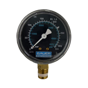 Bauer N45886(N4101) Accessoire de compresseur d'air de manomètre de précision pour les industries de détail d'usine de fabrication - Product Image 2