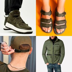 Aangepaste 20Mm 25Mm Groen En Tan Kleuren Haak En Lus Nylon Elastische Haak En Lus Voor Tactisch Product - Product Image 2