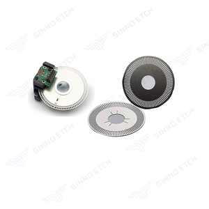 Fornitore di fabbrica ottico rotativo encoder disco in acciaio inox codice personalizzato ruota per il pacchetto di potenza semiconduttore