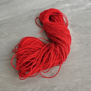 2.5mm Garment Accessories High <strong>Elastic</strong> <strong>String</strong> Uneasy to Fade <strong>Polyester</strong> Latex Silk Round <strong>Elastic</strong> Rope - Product Image 5