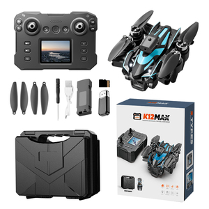 2025 HOT K12MAX Drone 4KHD Dual Camera Remote Control with Screen 2.4GHz WIFI FPV Quadcopter Endurance of 15 <strong>Minutes</strong> RC Drone - Product Image 1