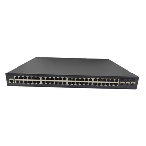 Stackable 48 Port Gigabit Smart Managed Network Switch 6port 10G SFP+ Slot Easy Installation IGMP ERPS DHCP QoS IP Compatible