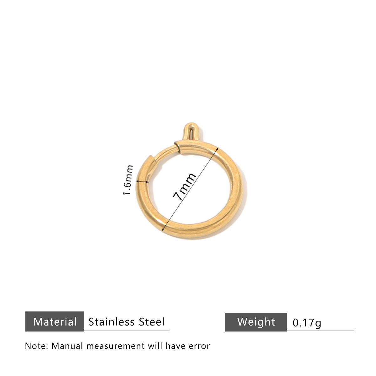 Gold 7mm