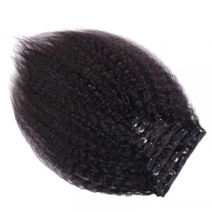 扭结直天然处女夹接发扭结直夹黑色女性非洲扭结处女夹 - Product Image 5