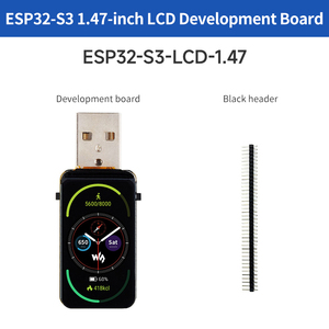 ESP32-S3 1.47 pollici scheda di sviluppo Display colore 262K fino a 240MHz supporto frequenza WiFi & BT per Arduino STM3 Raspberry Pi Pico