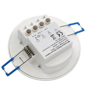 AC230V 1-10M sensore radar di distanza di rilevamento sensore di movimento regolabile luci a LED - Product Image 6