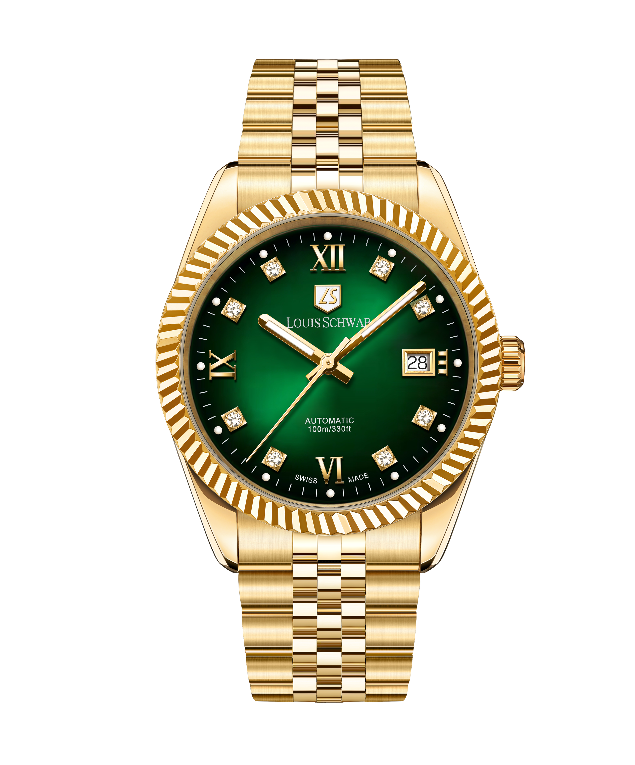 Gold Green Dial