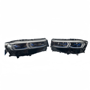 FORBMW 7 serisi CSP LED LED farlar 36W oto Styling lazer ile CSP çip mevcut sıcak ve soğuk beyaz renk sıcaklığı - Product Image 1