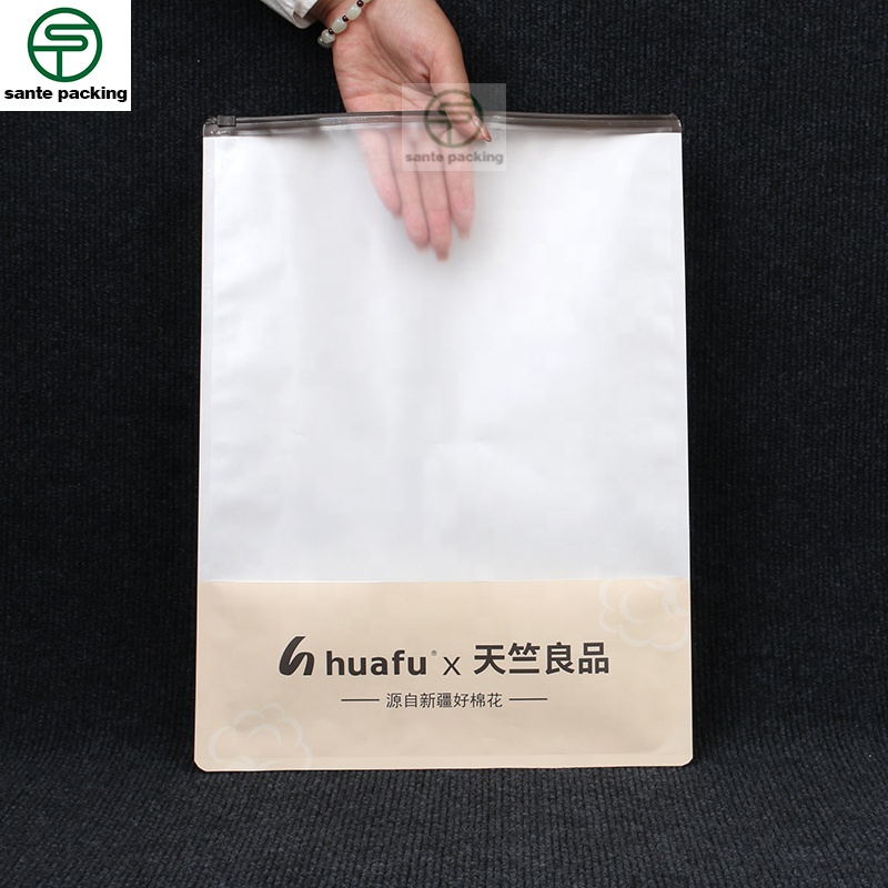 Kraft Paper Resealable Bag with Clear Window
