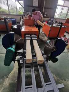 Linea di produzione automatica blocco Pallet di legno efficiente blocco che fa la macchina per la lavorazione del legno - Product Image 2