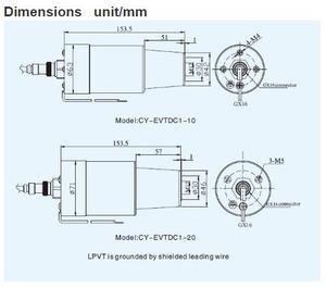 12kV 24kV CY-EVTDC1低功率电压变压器后插头母线连接系统 - Product Image 4