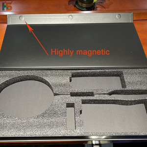 豪華な黒段ボールギフトボックス発泡体挿入カスタムロゴMagetic包装野球バットエンボス加工マットラミネート - Product Image 5