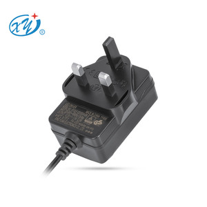 9v 1a交流dc适配器ukca 12 v 0.6a dc壁挂式英国电源适配器12伏适配器1a 1.5a 2a电源适配器 - Product Image 1