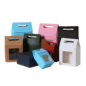 批发带图案标志的纯色印刷可定制设计纸袋 - Product Image 2