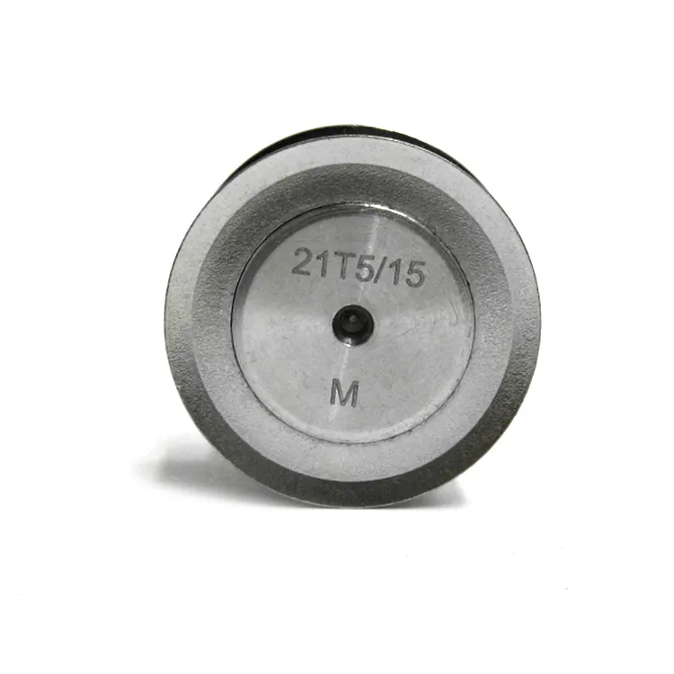 INTECH Roda Lebar Sabuk 10 Mm 21T5/15 Katrol Timing Aluminium Sinkron