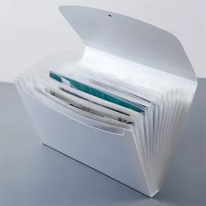 A4 <strong>File</strong> Paper Folder Large Capacity Waterproof <strong>File</strong> Organizer Certificates Music Score Test Paper Desktop Storage Document - Product Image 3