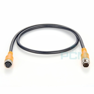 センサーアクチュエータエンコーダ制御M16 2 3 4 5 6 7 8 12 14 1619ピンオス産業用電源信号円形コネクタケーブル - Product Image 6