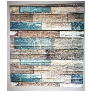 Màu Sắc Phong Phú Trang Trí Nội Thất Giá Rẻ 3D Bọt Hình Nền Nấm Mốc Bằng Chứng <span class=keywords><strong>Marblr</strong></span> Gạch XPE Bọt Tấm Tường Cho Phòng Khách - Product Image 3