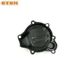 OTOM ฝาปิดเครื่องกำเนิดไฟฟ้ารถจักรยานยนต์,ตัวครอบป้องกันการจุดระเบิดสำหรับ KTM EXC XCW 150XCW 150EXC เส้นใยคาร์บอนไฟเบอร์150 - Product Image 5