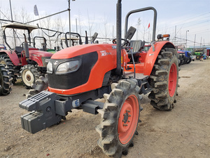 价格便宜的二手拖拉机日本4x4久保田柴油发动机70HP农用机械多功能用途 - Product Image 3