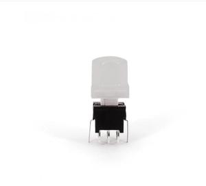 TS6-A serie tonda Top 10mm con LED 6 + 2 Pin DPDT Mini interruttore a pulsante nuovo - Product Image 2