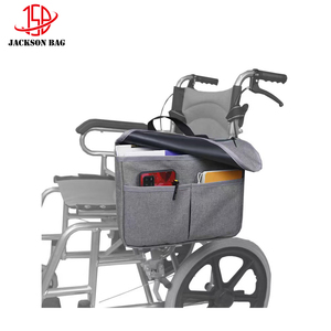 Alligator Pattern Hospital Use Wheelchair <strong>Bag</strong> with Two Handles Open Closure Polyester Lining for Medicine Storage