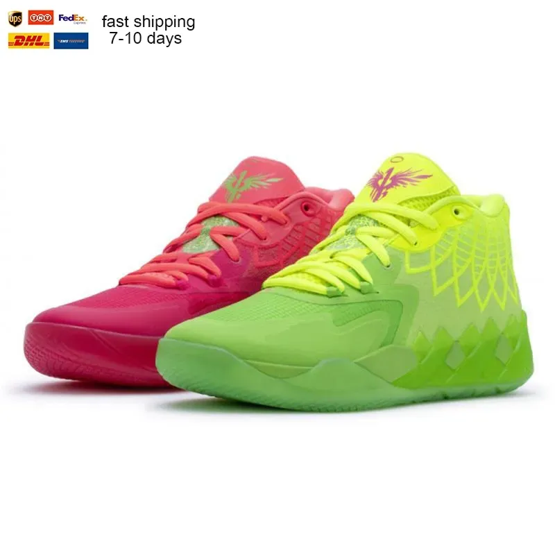 Dropshipping MB.01 Rick Morty sepatu kasual obral beli sepatu basket bola LaMelo sepatu olahraga ukuran 36-46 pelatih desainer