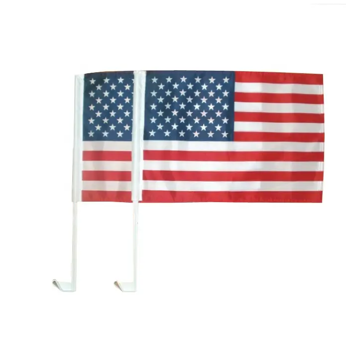 Goedkope Custom Opknoping Auto Vlaggen Usa Auto Vlag Met Oem Custom Vlag