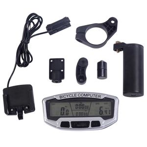ワイヤレスルミナスオドメーター自転車ダブルコントロールディスプレイSD-558C防水LCDデジタルバイクコンピューター電子バイクオドメーター - Product Image 4