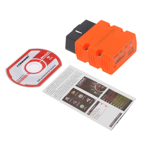 Konnwei KW902蓝牙obd 2扫描工具免费obd2软件elm327畅销12v通用汽车诊断工具