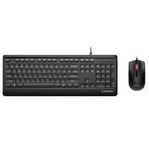 Conjunto de 105 teclas de entrada de ordenador óptico, combinación USB, ratón y teclado con cable