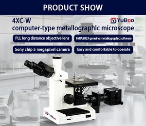 Professional 4XC-W High-Multiple Metallographic <strong>Digital</strong> <strong>Microscope</strong> <strong>Computer</strong> Type Professional Metal Observation <strong>Microscope</strong> - Product Image 4