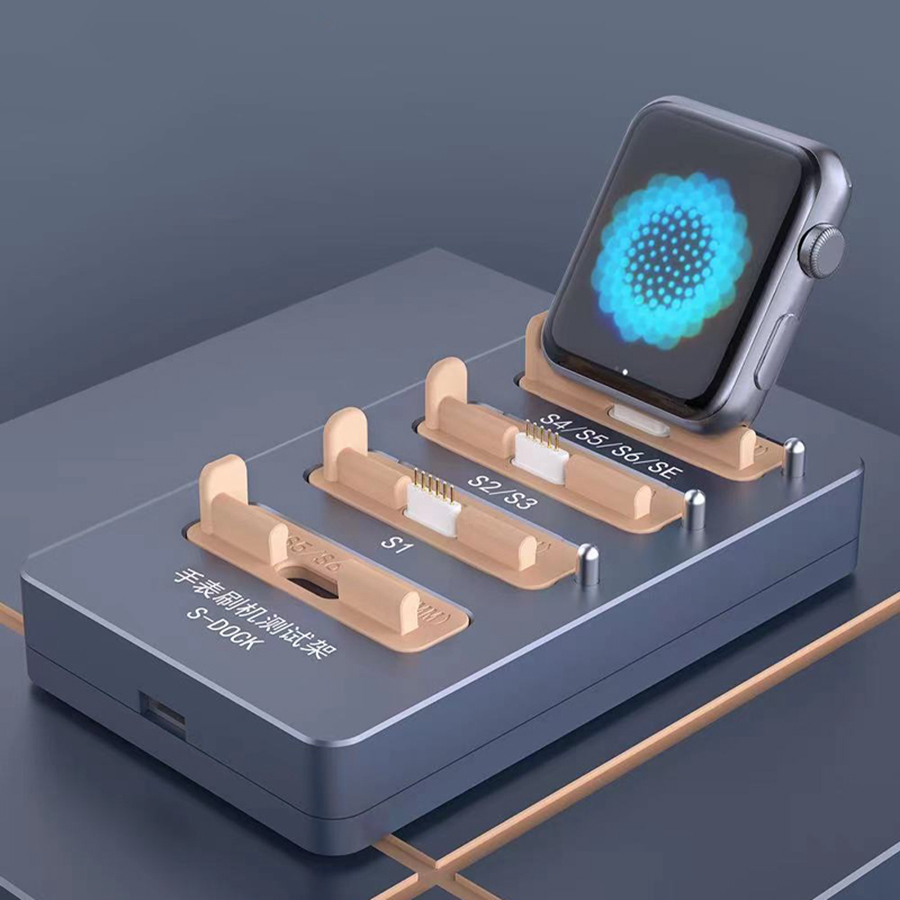 แท่นทดสอบแปรงสำหรับนาฬิกา S-DOCK