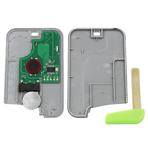 2 Button Remote Card Smart Car <strong>Key</strong> for Renault Laguna Espace 433Mhz PCF7947 Chip with Uncut <strong>Key</strong> Blade - Product Image 5