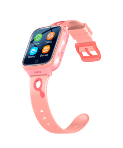 Smart Watch mit Apps für Kinder rosa mit Spielen GPS mit Kamera Kinder Wasserdichte Uhren K9 mit SIM-Karte Video anruf 4G - Product Image 1