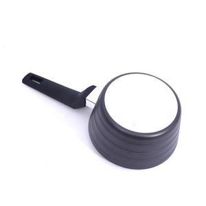 Không dính chảo với nắp nồi nhỏ với lớp phủ đá granit ở lại mát xử lý đa năng nước sốt nồi Pan nhà bếp cảm ứng sữa nồi - Product Image 5