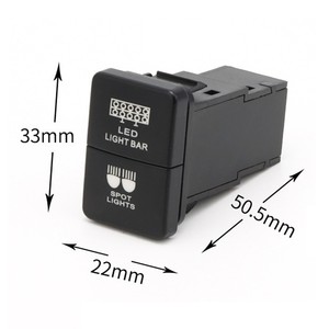 Cập Nhật cảm ứng kép đẩy chuyển đổi cho xe Toyota Prado 150 <span class=keywords><strong>200</strong></span> 4 Runner lãnh nguyên CAMRY RAV4 không bình thường push button chuyển - Product Image 3