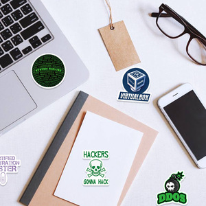 50 шт., водонепроницаемые наклейки для компьютерных телефонов - Product Image 2