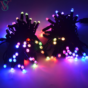 屋外/屋内使用LED RGBプログラムピクセルストリングライトタッチコントロールクリスマスデコレーションリモコンゴムモチーフライト - Product Image 2