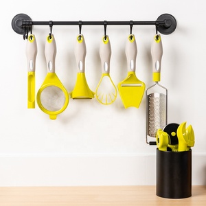 10 قطع بشعار مخصص إكسسوارات للمطبخ من الفولاذ المقاوم للصدأ ABS مقبض أدوات المطبخ مقشرة جبن مجموعة أواني ومبشرة - Product Image 5