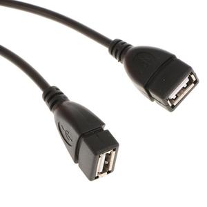 USB2.0 Extension Cable Male <strong>to</strong> 2 Female Data Sync Charge Cable <strong>USB</strong> Splitter for Laptop PC Printer Hard Disk - Product Image 2