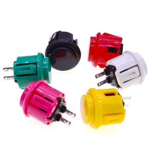 Pulsante per interruttore Arcade colorato rotondo da 24MM per macchine da gioco - Product Image 1