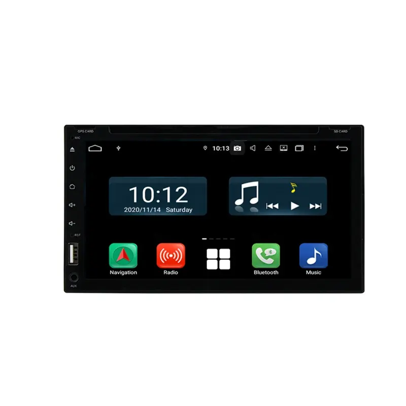 7 ''สองDIN Universal 4 + 64G Android 13 เครื่องเล่นมัลติมีเดียสําหรับรถยนต์สําหรับรถยนต์ที่มีDVD GPS NAVIวิทยุสเตอริโอระบบเสียง