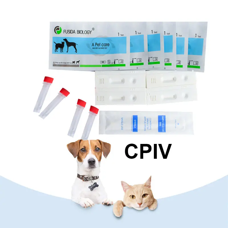 Canine Parainfluenza Ag Rapid Test Kit / Cpiv For Dog Disease Diagnostic