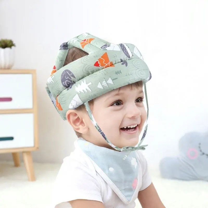 Atacado Ajustável Anti-Fall Infantil Criança Cabeça Almofada Baby Head Protector Proteção Travesseiro Capacete de Segurança Do Bebê